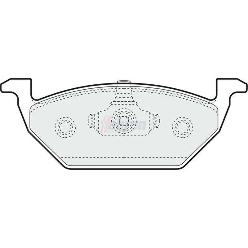 Fahren Front Brake Pad Set FBP3030