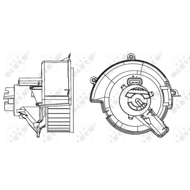 NRF Heater Blower Fan 34160