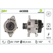 Valeo Car Alternator 12V 443088