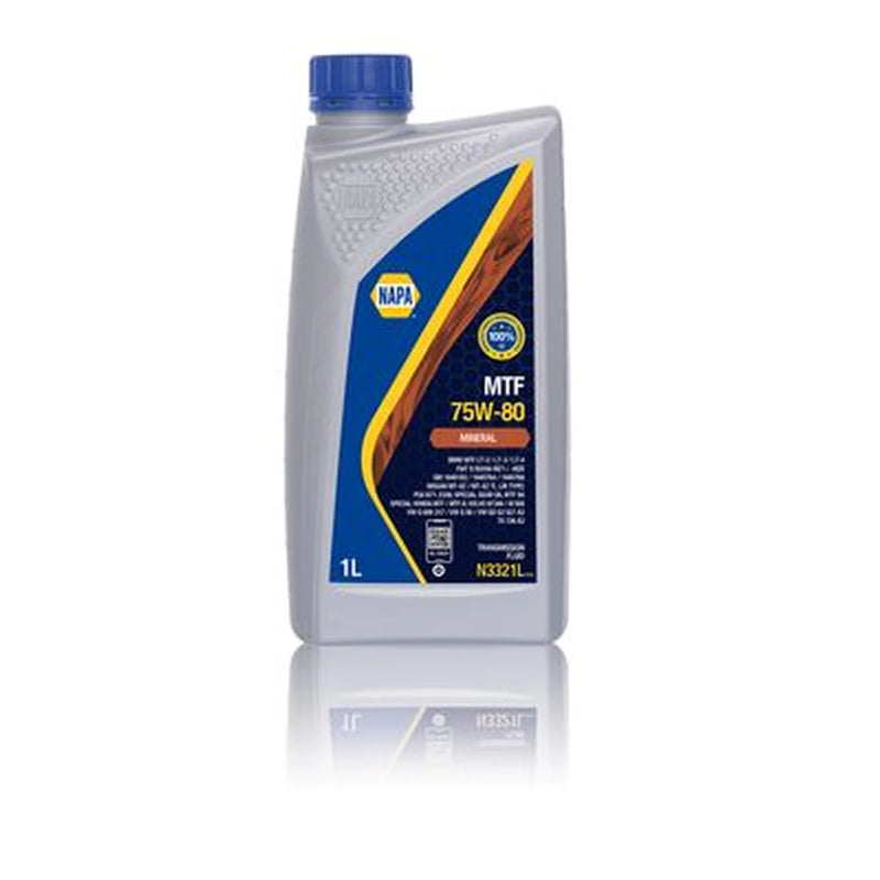 NAPA Manual Transmission Oil 1L VW GO 52 527 A2 75W-80 N3321L