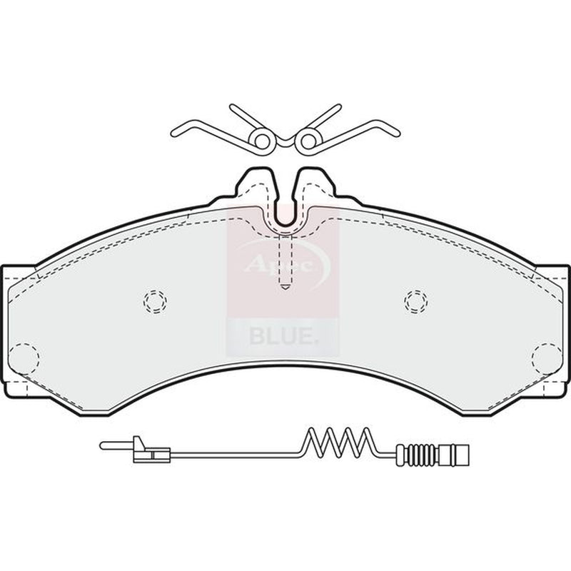 Apec Rear Brake Pad Set PD3112