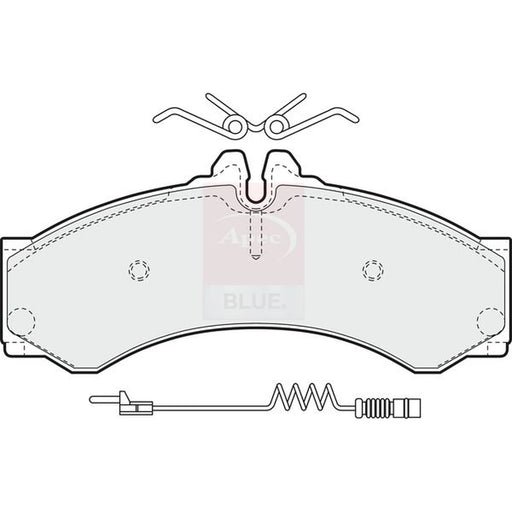 Apec Rear Brake Pad Set PD3112