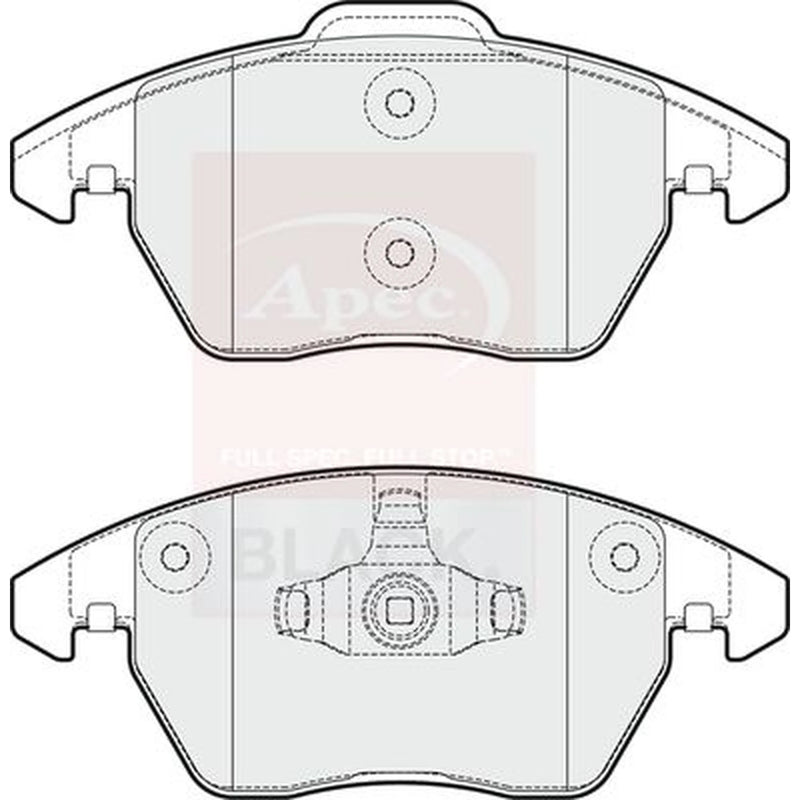 Apec Front Brake Pad Set PAD2041B