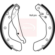 Apec Brake Shoe Set Axle Kit SHU494
