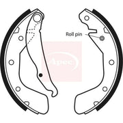 Apec Brake Shoe Set Axle Kit SHU494