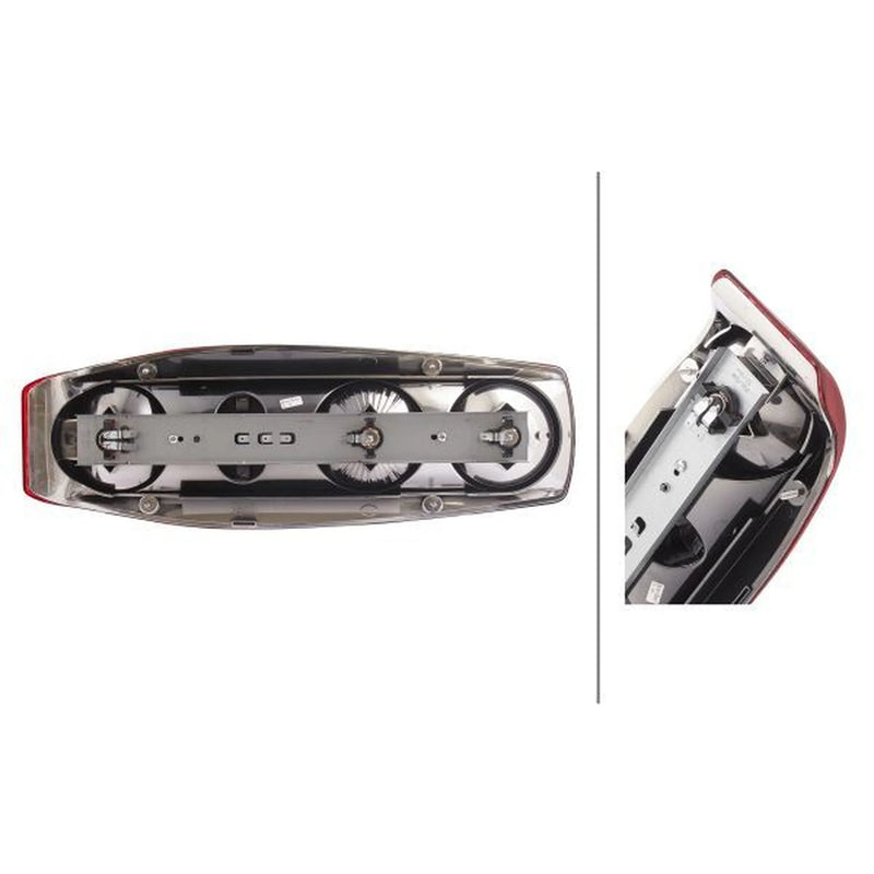 Hella Tail Light / Lamp PY21W Right 2VP 341 419-121
