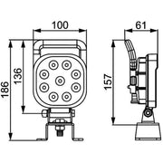 Hella Worklight High 1GA 357 103-082