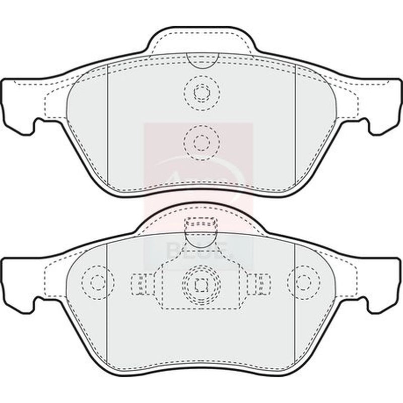 Apec Front Brake Pad Set PD3820