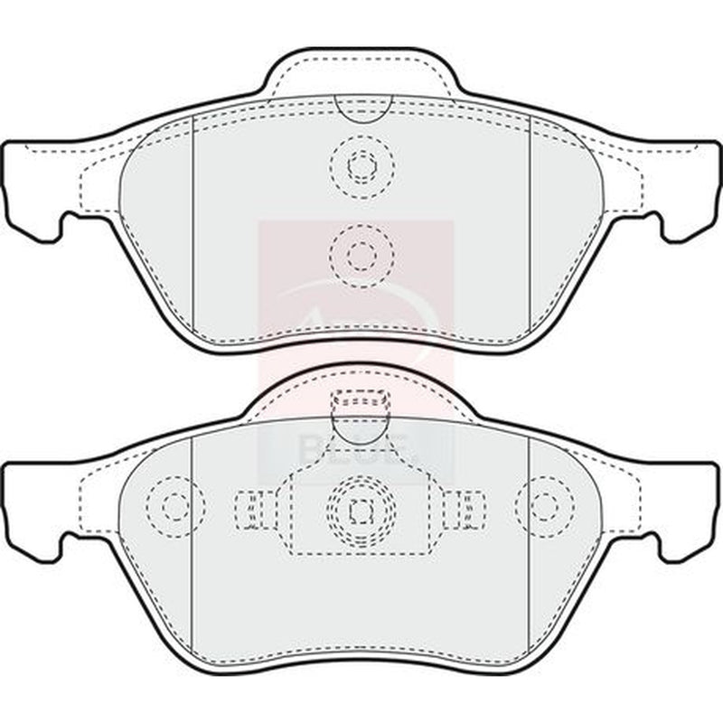 Apec Front Brake Pad Set PD3820