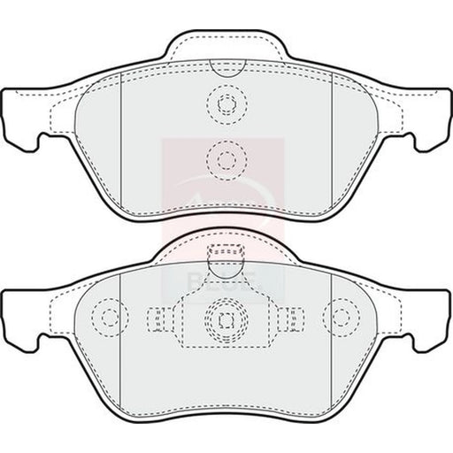 Apec Front Brake Pad Set PD3820
