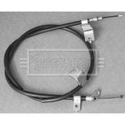 Borg & Beck Handbrake Cable Right Rear BKB3331