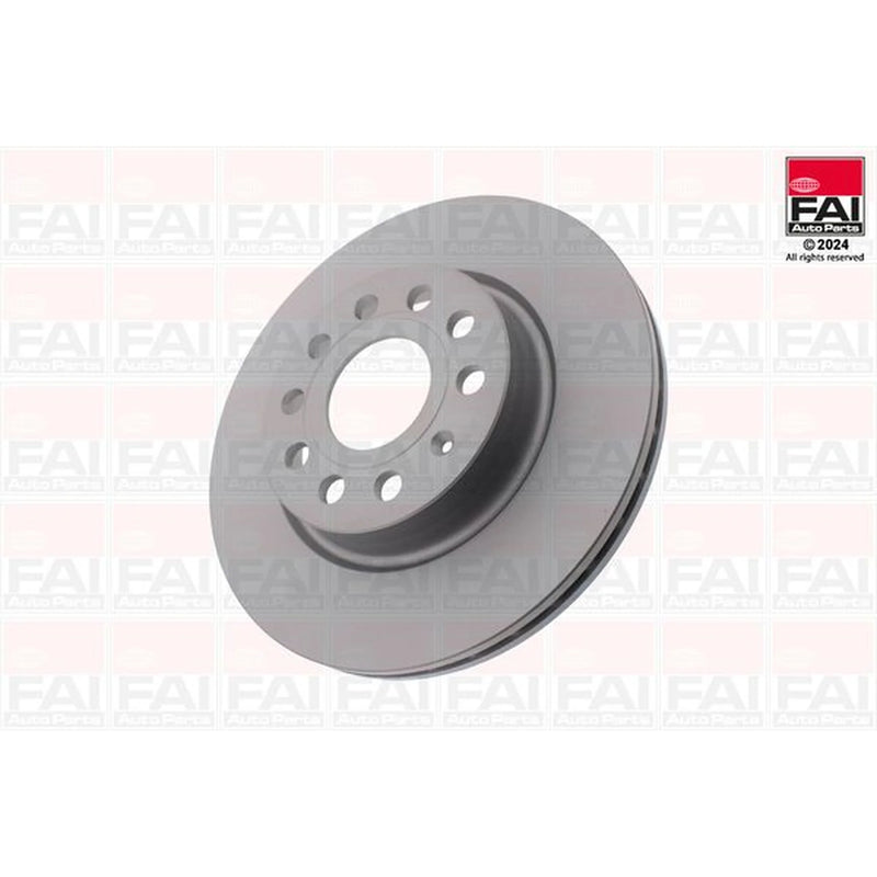 FAI 2 x Vented Front Brake Discs BD134