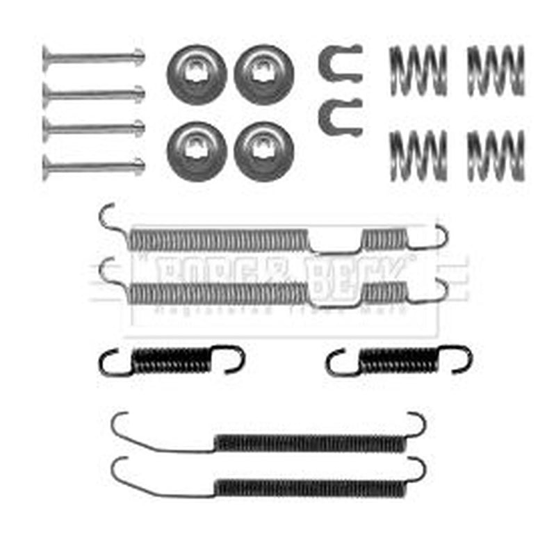 Borg & Beck Brake Shoe Accessory Kit Rear BBK6251