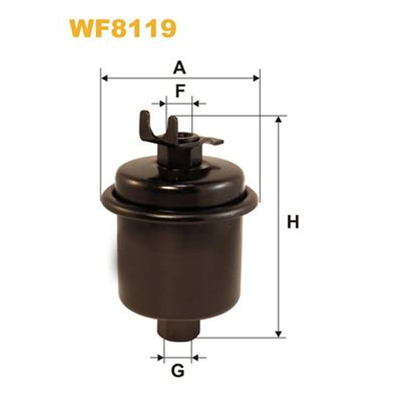 WIX Fuel Filter Element WF8119