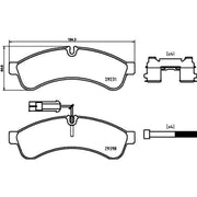 Mintex Rear Brake Pad Set MDB3927