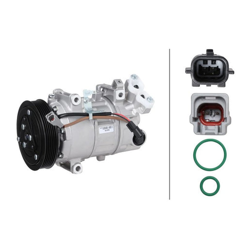 Hella Air Conditioning Compressor 8FK 366 201-711