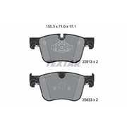 Textar Front Brake Pad Set 2281301
