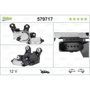 Valeo Front/Rear Wiper Motor Rear 579717