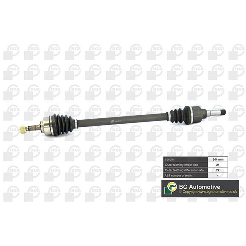 BGA CV Drive Shaft Driveshaft Front Right DS1420R
