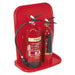 Sealey Fire Extinguisher Stand Double SFEH02 Sealey  - Town Parts