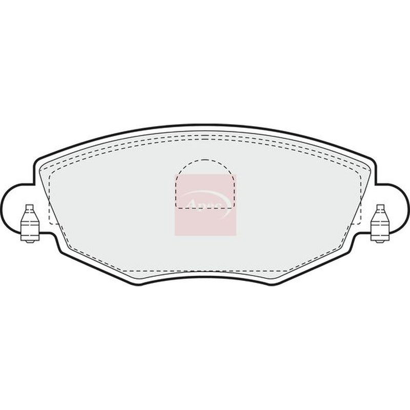 Apec Front Brake Pad Set PAD1174