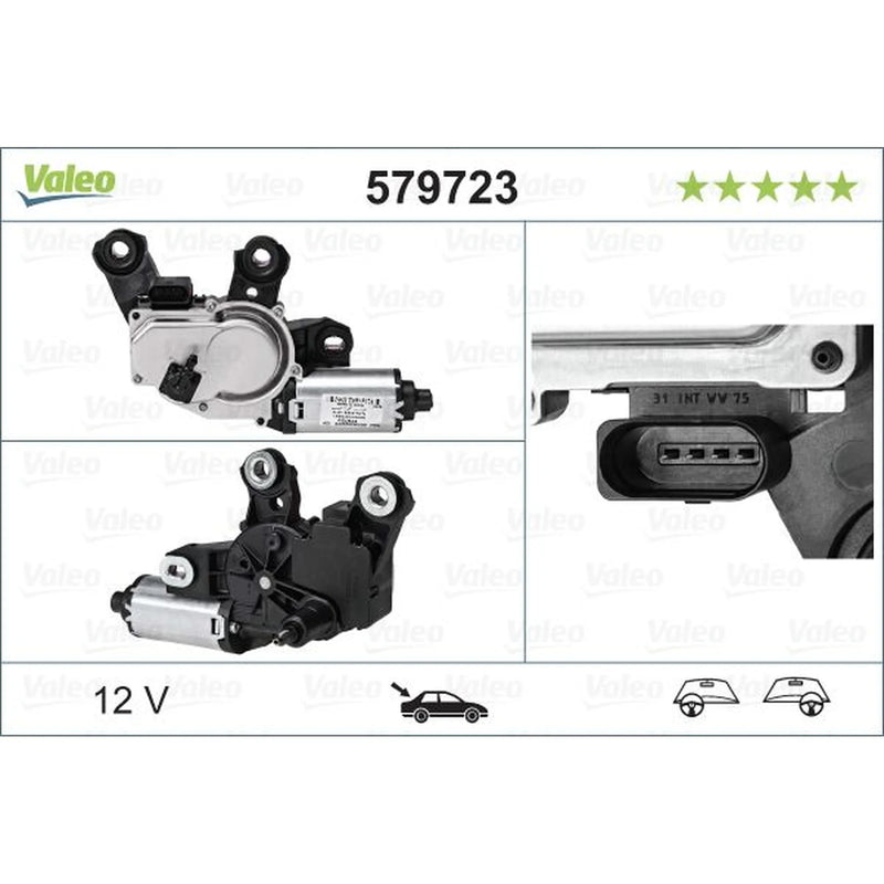 Valeo Front/Rear Wiper Motor Rear 579723