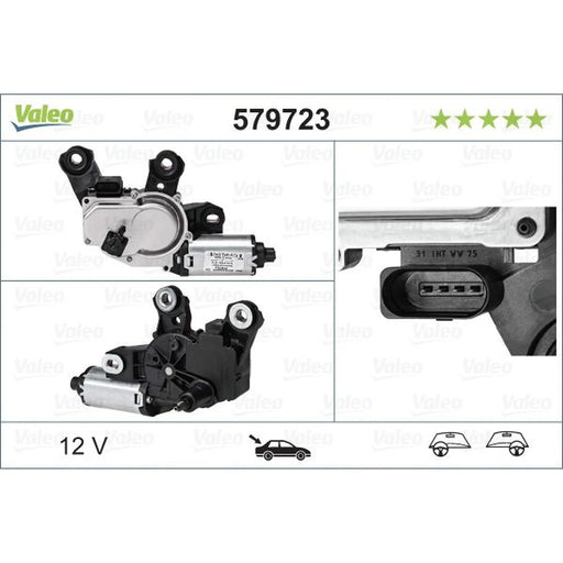 Valeo Front/Rear Wiper Motor Rear 579723