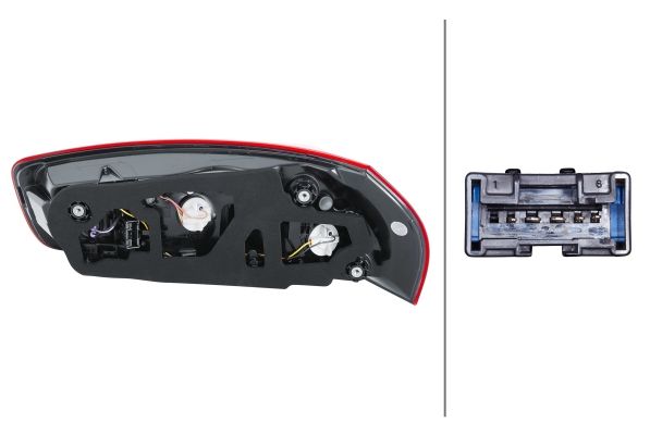 Hella 2SK 011 054-051 Tail Light Assembly