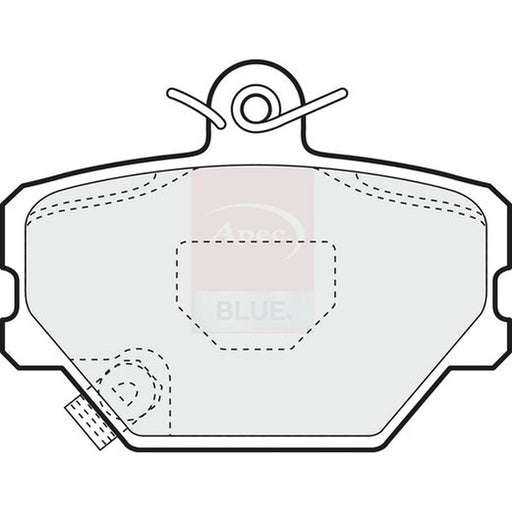 Apec Front Brake Pad Set PD3174