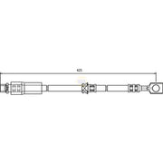 NAPA Brake Hydraulic Hose Line Front NBH1044