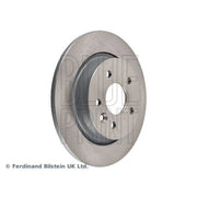 Blue Print 2 x Solid Rear Brake Discs ADF124360