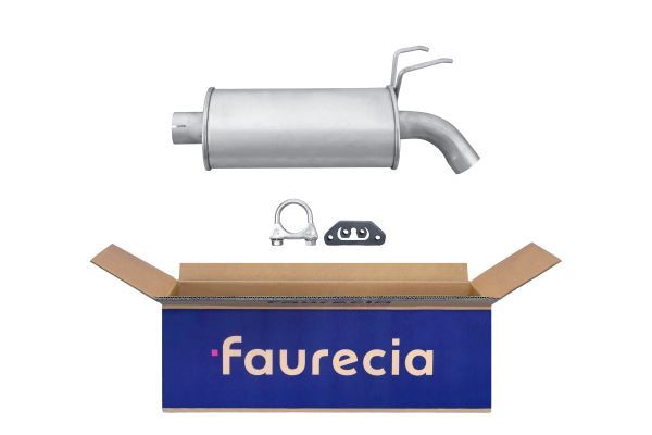 Hella 8LD 366 034-761 Rear Muffler