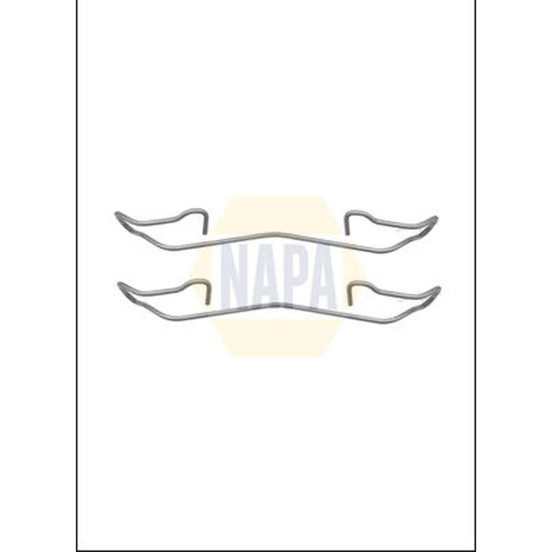 NAPA Brake Pad Accessory Fitting Kit Front NFK1370