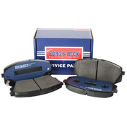 Borg & Beck 4 x Front Brake Pad Set BBP2618