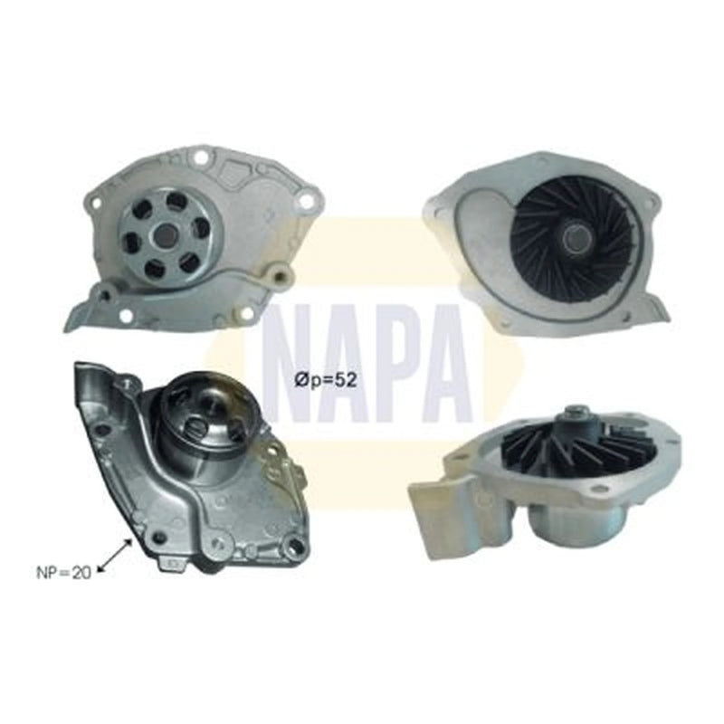 NAPA Engine Cooling Water Pump NWP1453