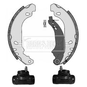 Borg & Beck Brake Shoe Set Axle Kit BBS1062K