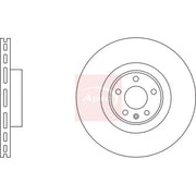 Apec 2 x Vented Front Brake Discs DSK3205