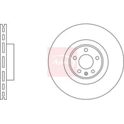 Apec 2 x Vented Front Brake Discs DSK3205