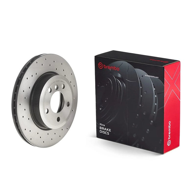 Brembo Xtra 2 x Perforated/Vented Front Brake Discs 09.9581.1X
