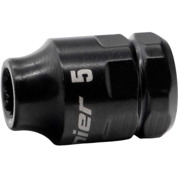 Sealey 1/4"Dr Go-Through Lock-on Low Profile Socket 5mm
