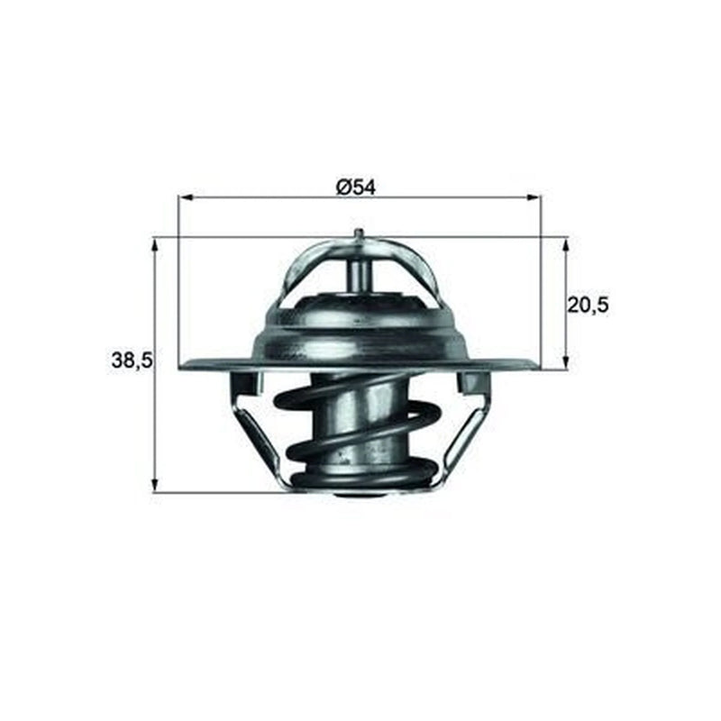 Mahle Thermostat,Coolant TX 3 79D