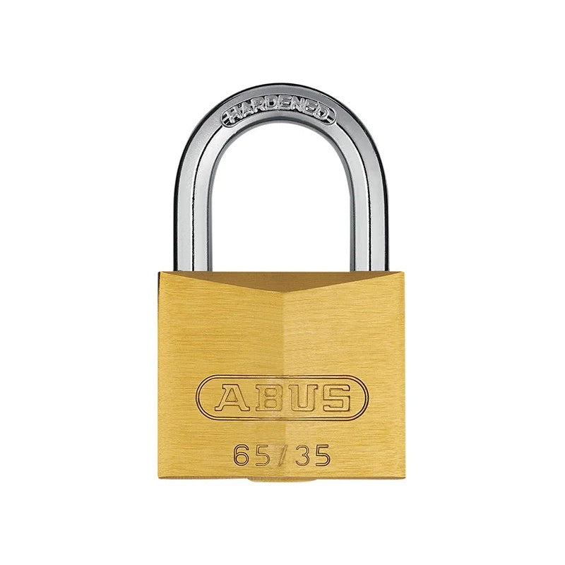 ABUS Mechanical 65/ Brass Padlock 20-60mm