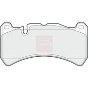 Apec Front Brake Pad Set PAD1488