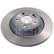 Febi 2 x Solid Rear Brake Discs 107513