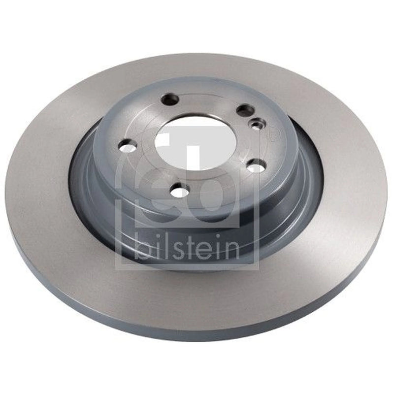 Febi 2 x Solid Rear Brake Discs 107513