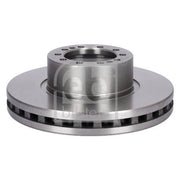 Febi 2 x Vented Front Brake Discs 185413 OE 658621