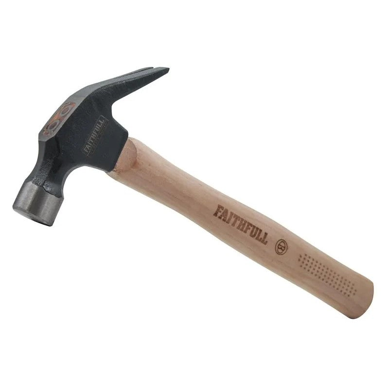 Faithfull FSC Hickory Claw Hammer 567g (20oz) - 60412051