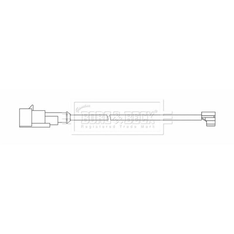 Borg & Beck Brake Pad Wear Sensor Front BWL33079