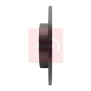 Apec 2 x Solid Rear Brake Discs DSK2756