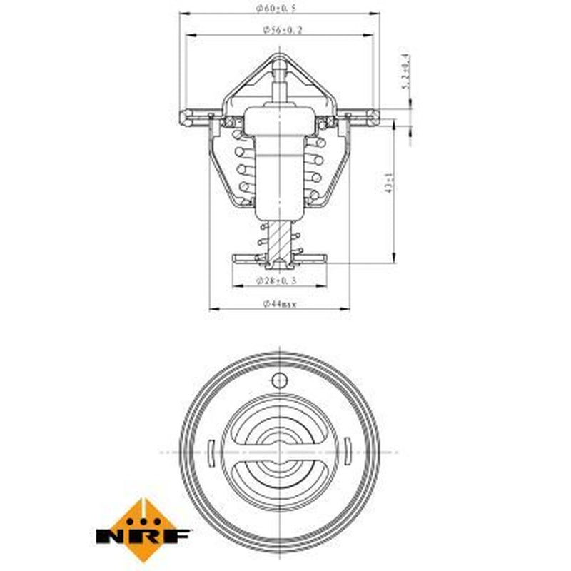 NRF Thermostat,Coolant 725107